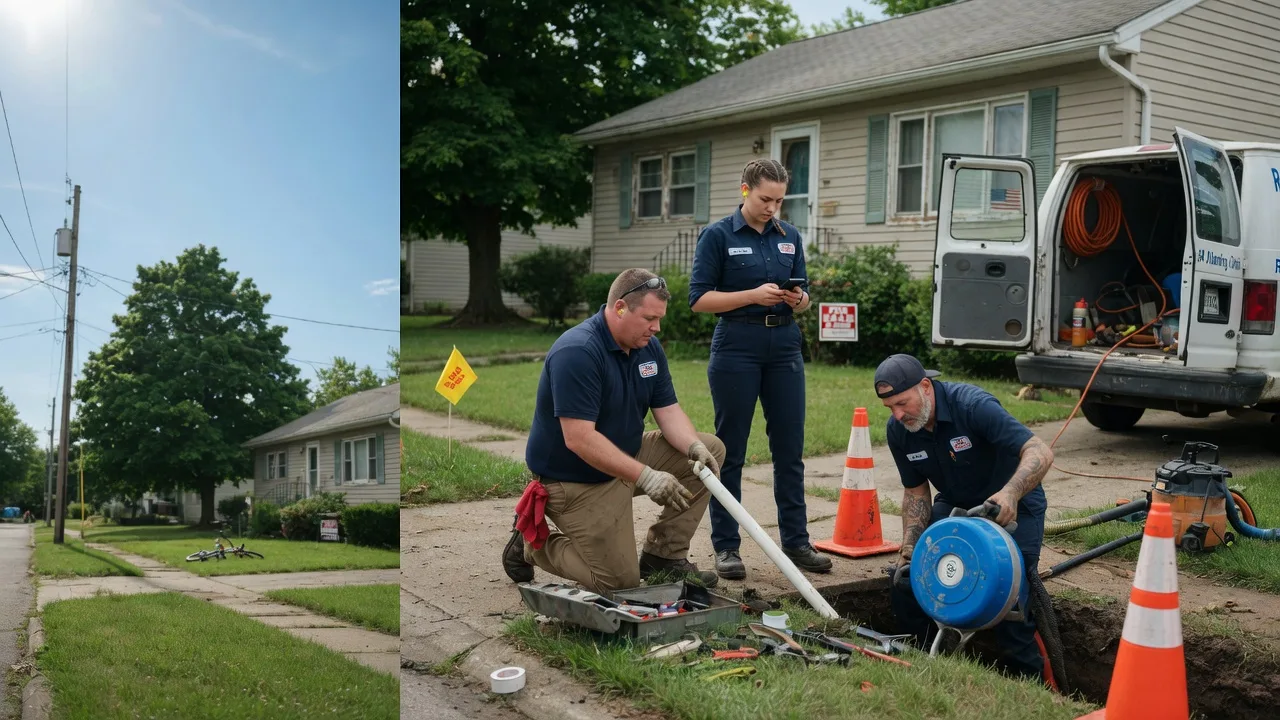 Sewer Line Repair in Saxon, WV near me